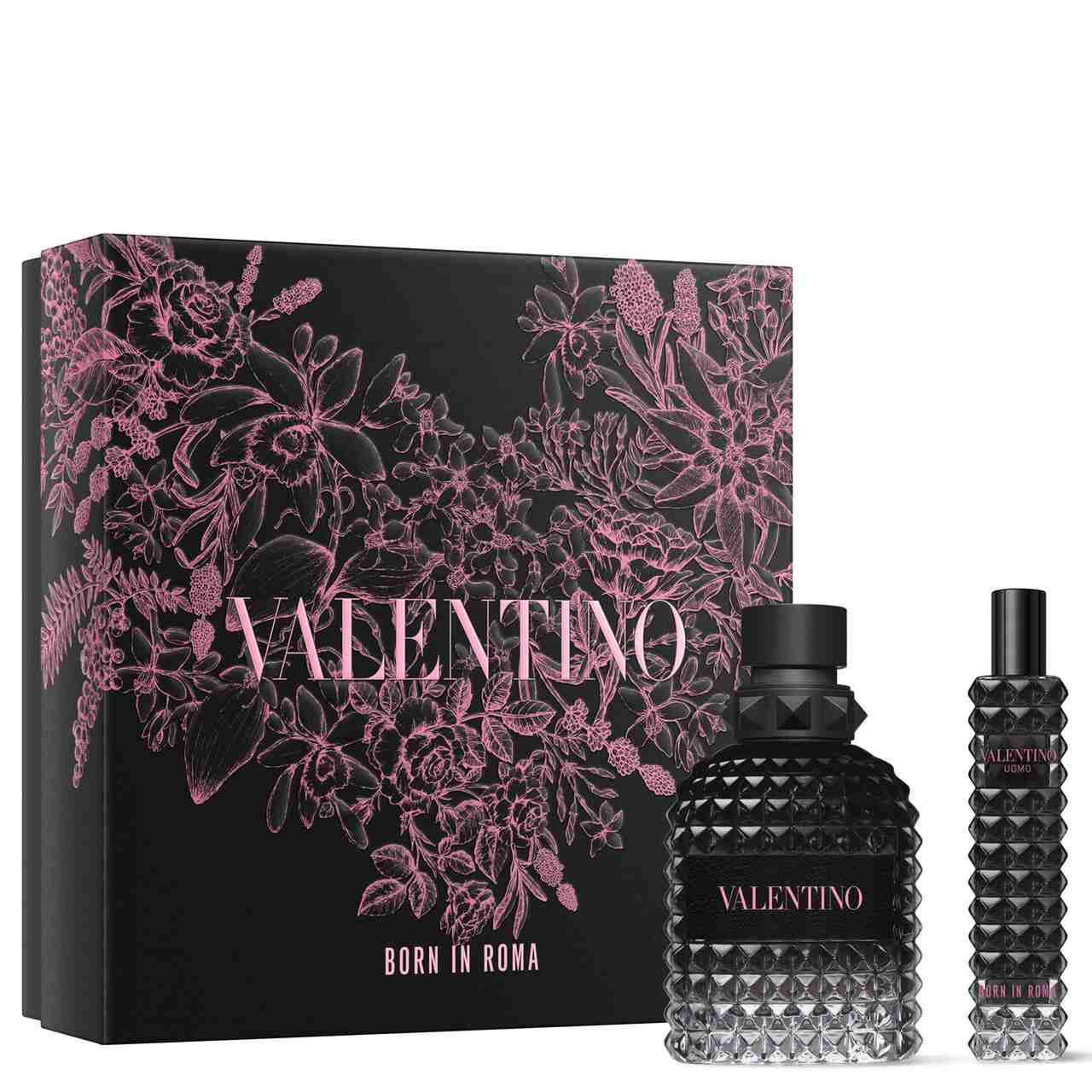 VALENTINO UOMO BORN IN ROMA 2 PCS SET: 1.7 EAU DE TOILETTE SPRAY +