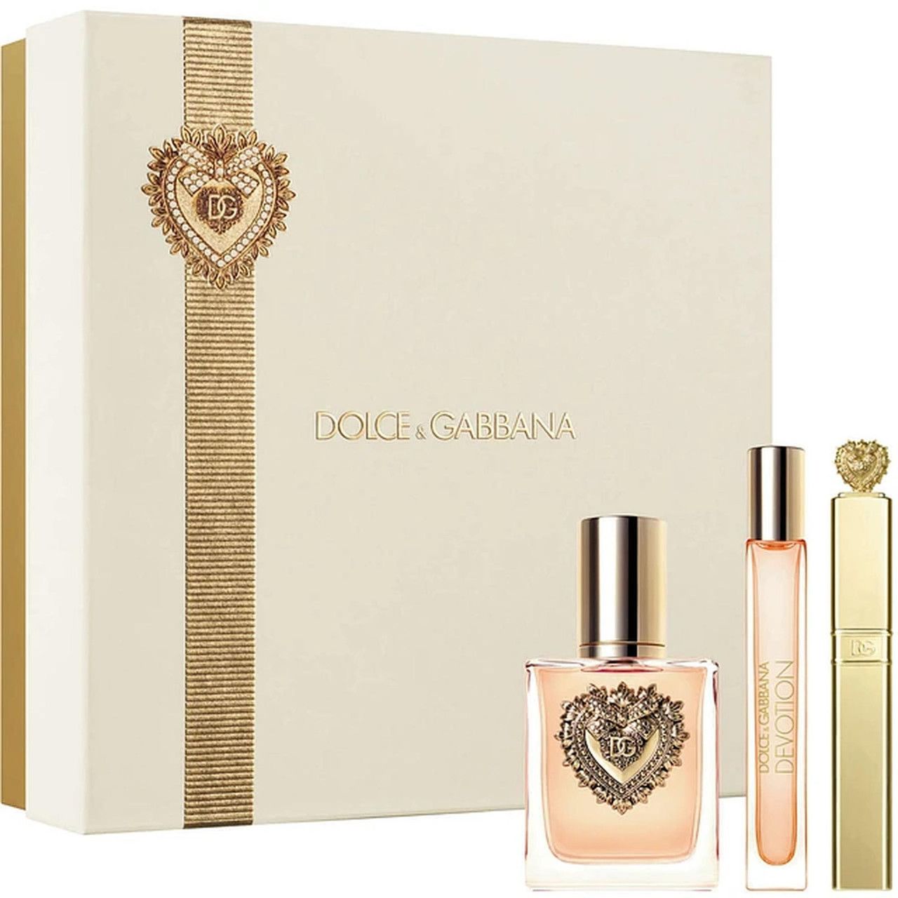 DOLCE & GABBANA DEVOTION 3 PCS SET FOR WOMEN: 1.7 EAU DE PARFUM