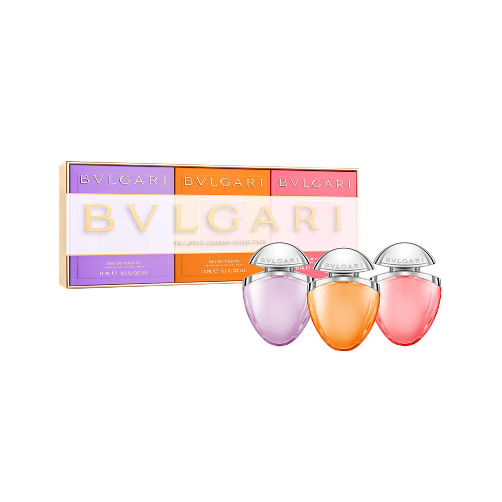 新品未開封 BVLGARI OMNIA インディアンガーネット 3個セット BVLGARI OMNIA 3 PCS * 15 ML SP SET FOR WOMEN: OMNIA AMETHYSTE 15ML