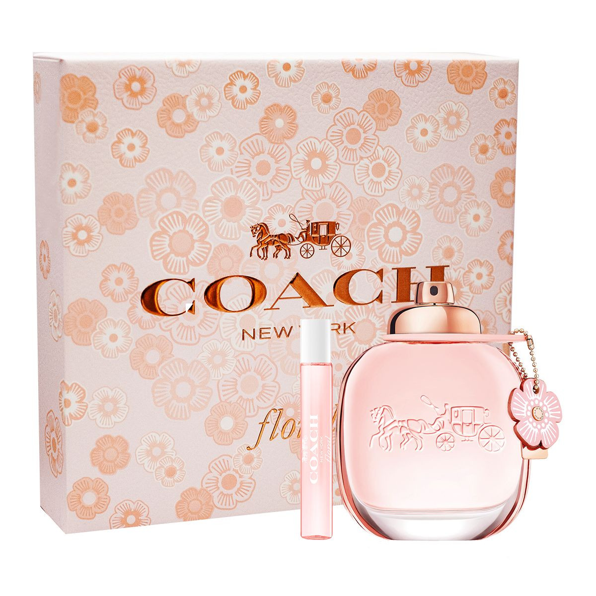 COACH FLORAL 2 PCS SET: 1.7 EAU DE PARFUM SPRAY + 0.25 EAU DE