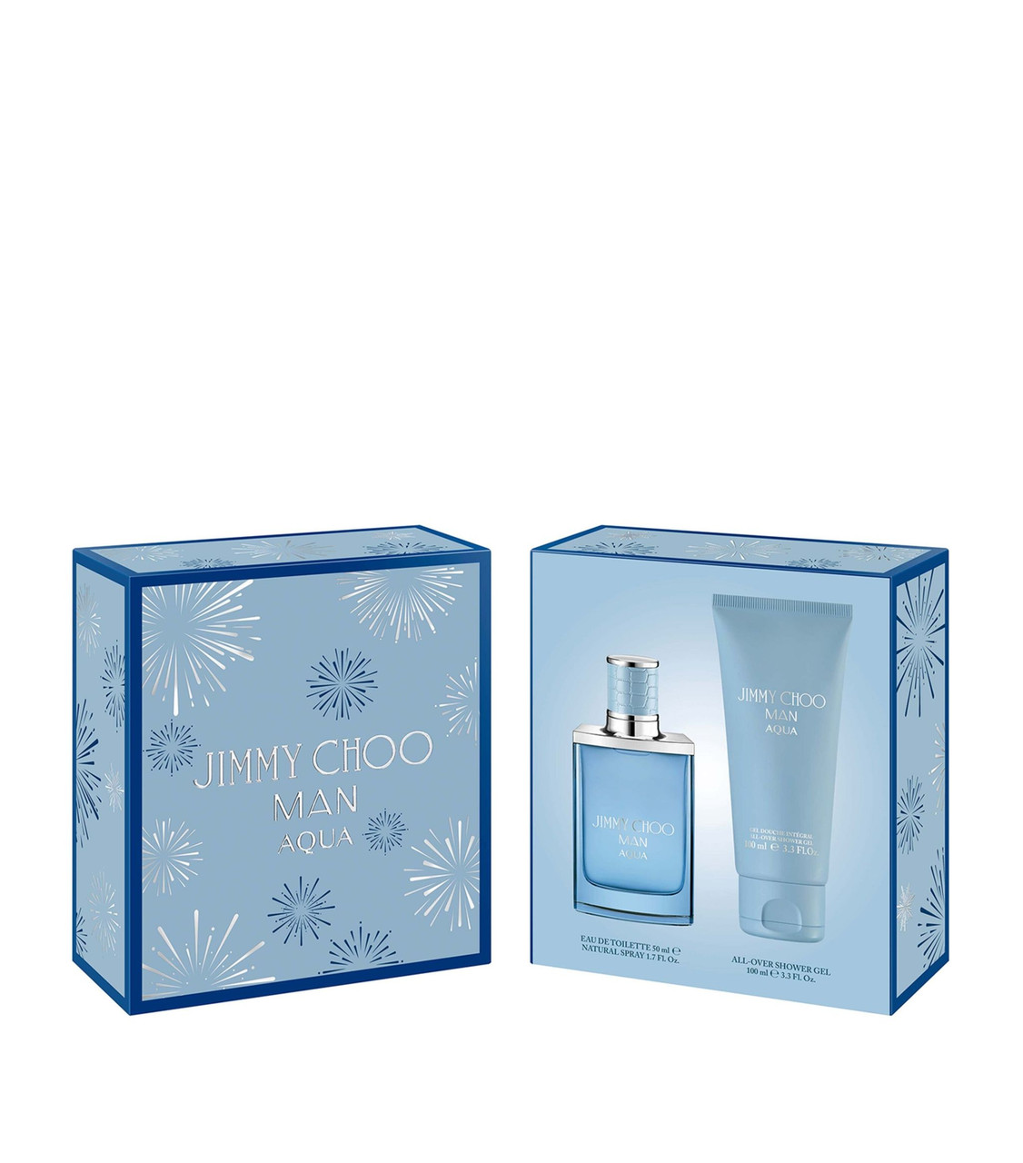 JIMMY CHOO Man Blue Eau De Toilette Spray, 3.3 Fl Oz