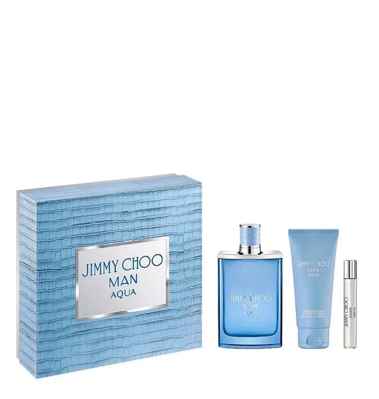 Jimmy Choo Men's 3-Pc. Man Blue Eau de Toilette Gift Set - Macy's