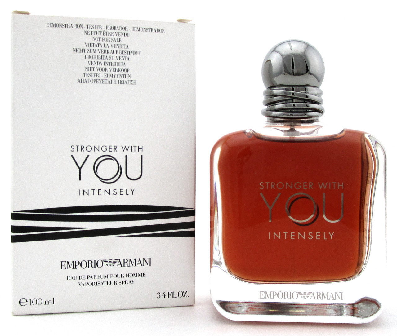 GIORGIO ARMANI STRONGER WITH YOU INTENSELY TESTER 3.4 EAU DE