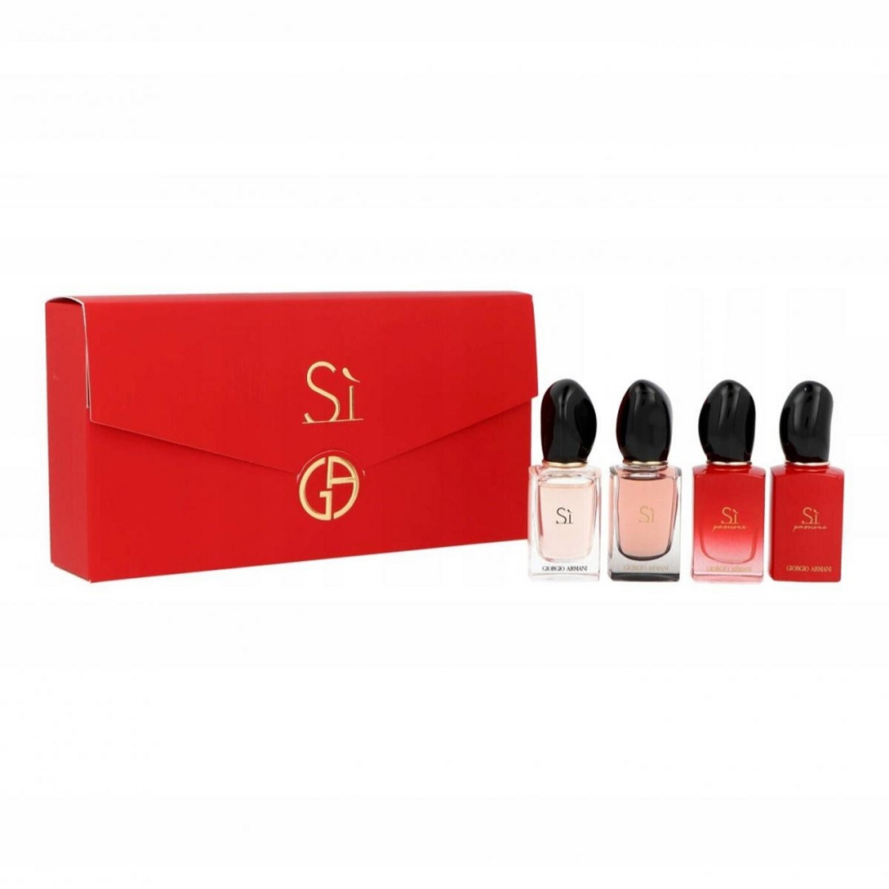 GIORGIO ARMANI SI 4 X 0.24 EAU DE PARFUM TRAVEL COLLECTION GIFT BOX FOR  WOMEN - Nandansons International Inc.