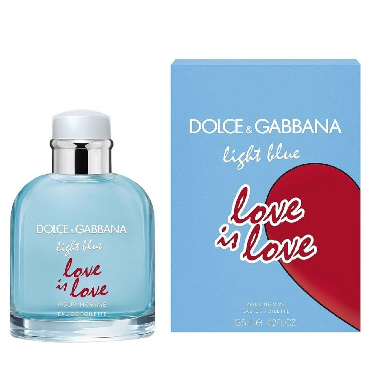 DOLCE & GABBANA LIGHT BLUE LOVE IS LOVE 2.5 EAU DE TOILETTE SPRAY FOR MEN -  Nandansons International Inc.