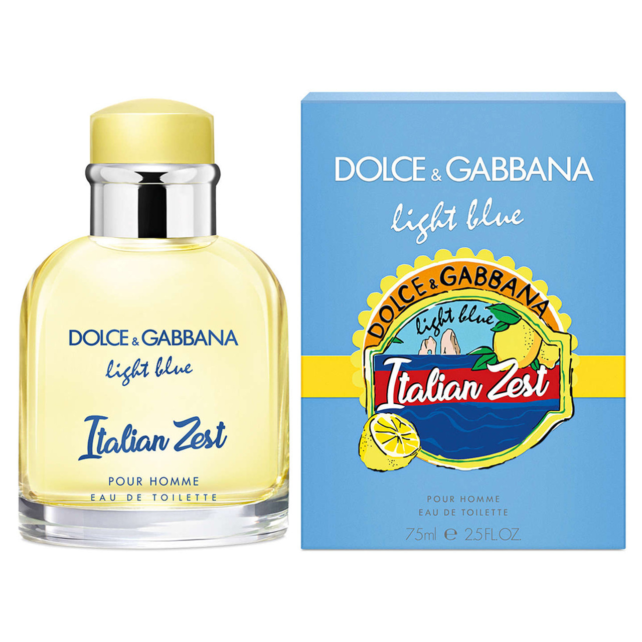 Light Blue by Dolce & Gabbana 2.5 oz Eau de Toilette Spray / Men