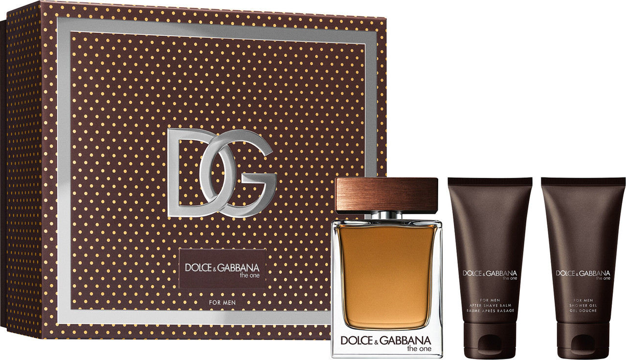 国内正規品　ファーレンハイト Dolce & Gabbana ザワン セット DOLCE & GABBANA THE ONE 3 PCS SET FOR MEN: 3.3 EAU DE TOILETTE