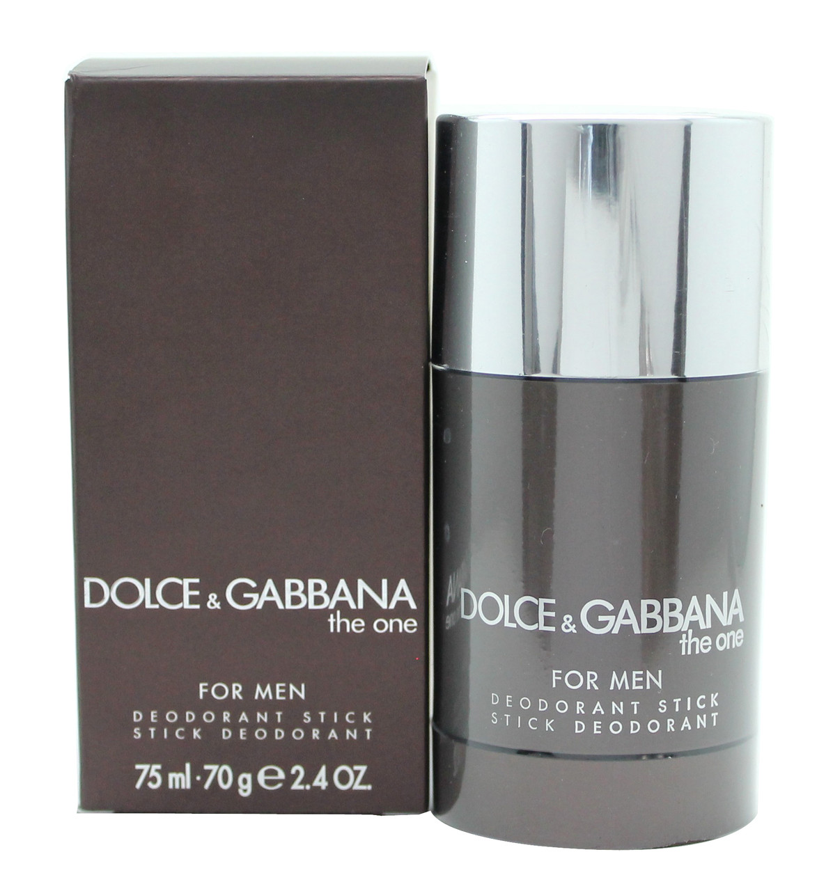 DOLCE GABBANA THE ONE 2.4 OZ DEODORANT STICK FOR MEN