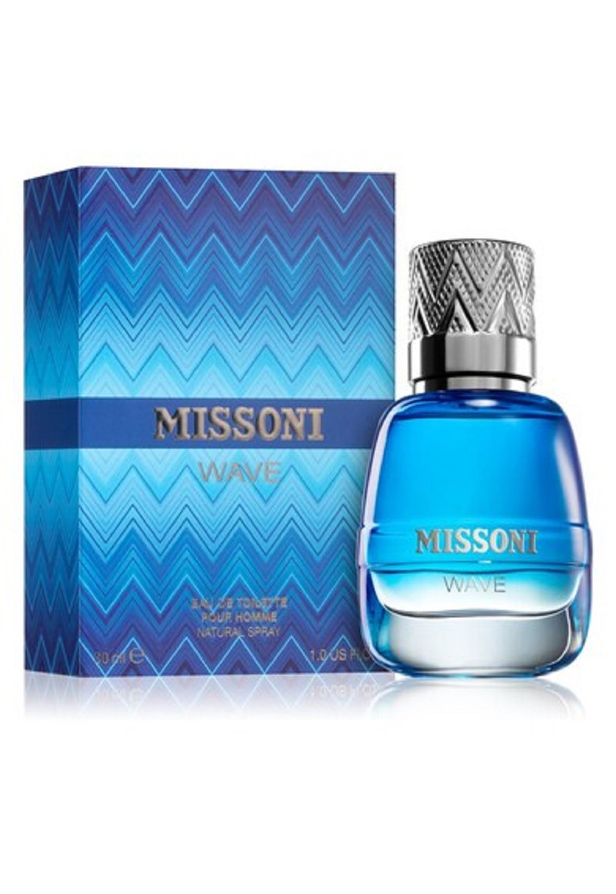 MISSONI WAVE 1 OZ EAU DE TOILETTE SPRAY FOR MEN - Nandansons