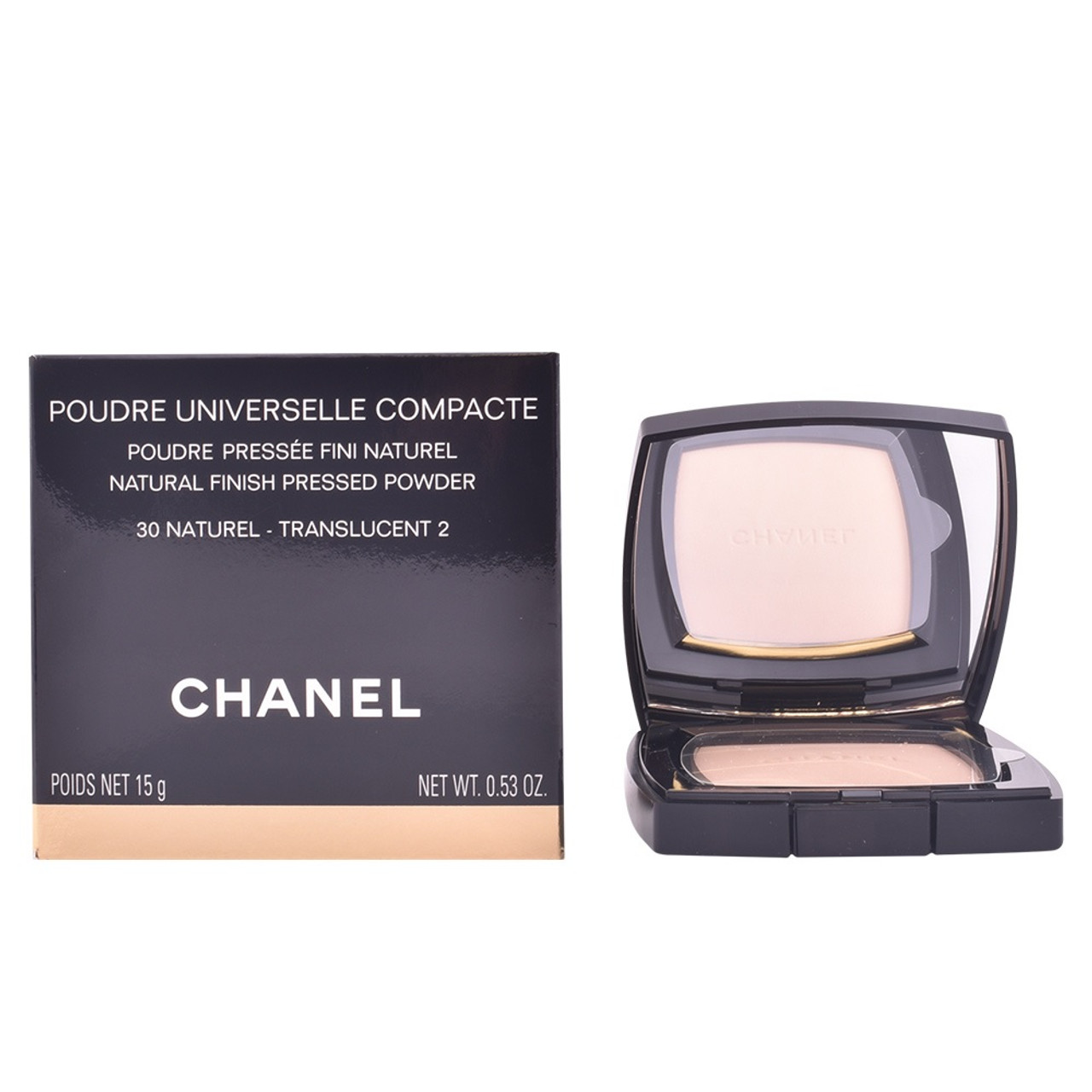 CHANEL POUDRE UNIVERSELLE COMPACTE 0.5 TRANSLUCENT PRESSED POWDER