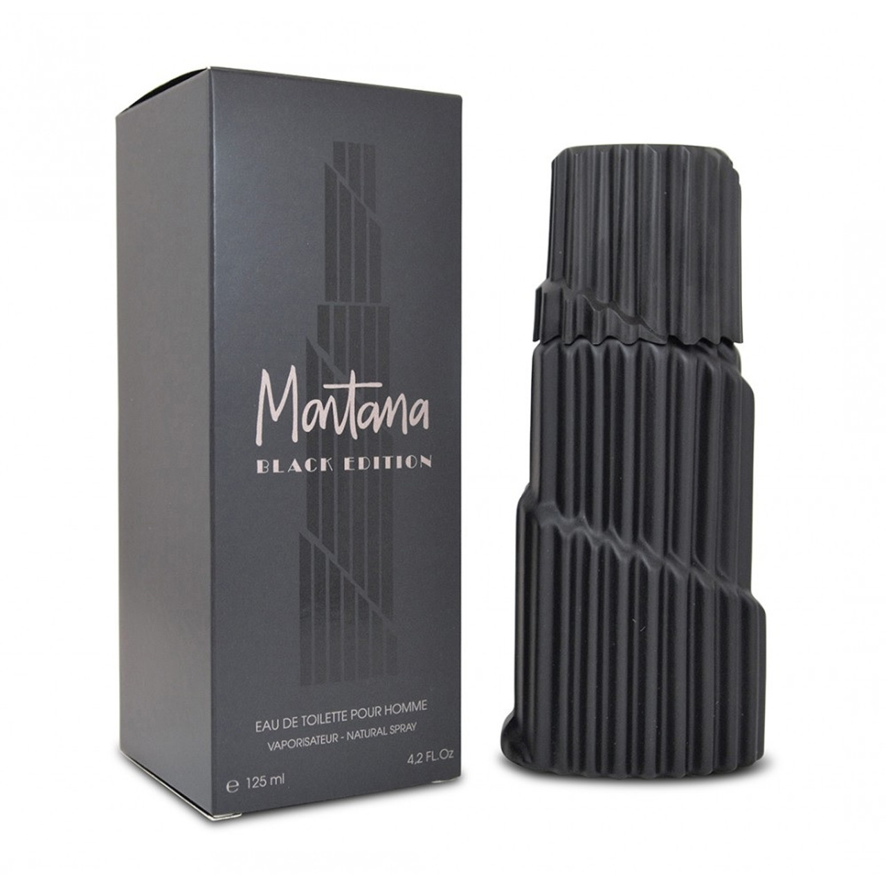 MONTANA BLACK EDITION 4.2 EAU DE TOILETTE SPRAY FOR MEN