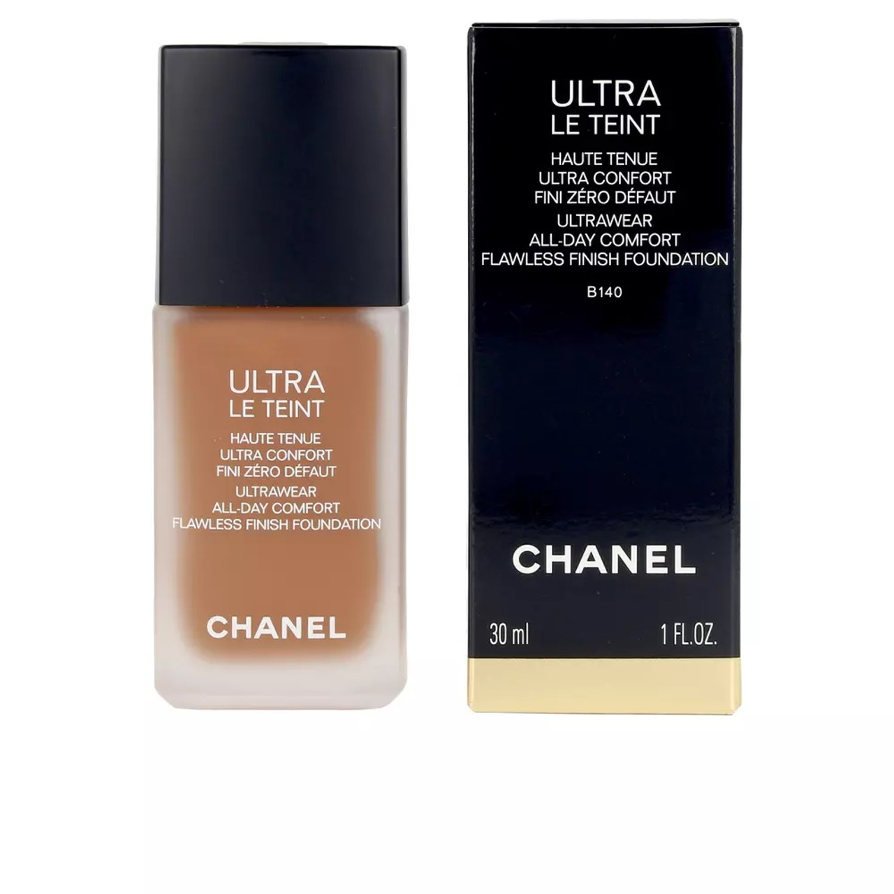 CHANEL ULTRA LE TEINT 1 OZ FLUIDE ULTRAWEAR FLAWLESS FINISH FOUNDATION  #B140 - Nandansons International Inc.