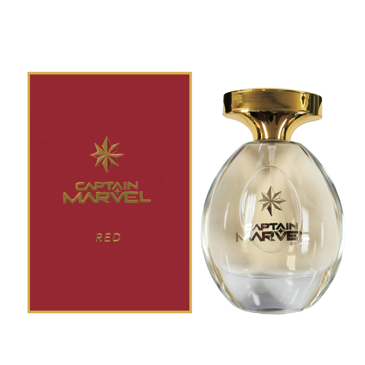 Captain Marvel Red by Marvel, 3.4 oz EDP Spray for Women