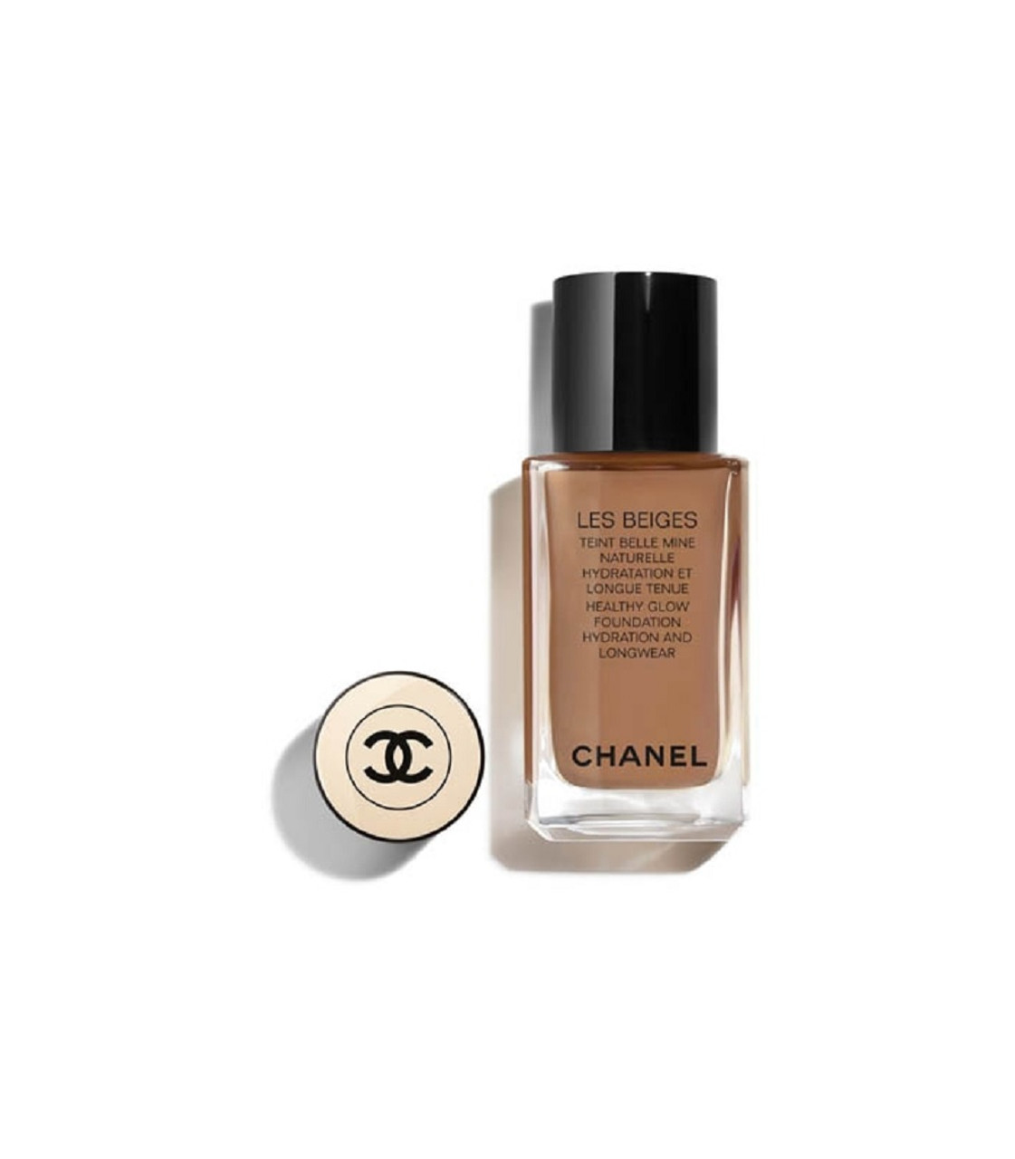 CHANEL LES BEIGES 1 OZ HEALTHY GLOW HYDRATION AND LONGWEAR FOUNDATION #BR32  - Nandansons International Inc.