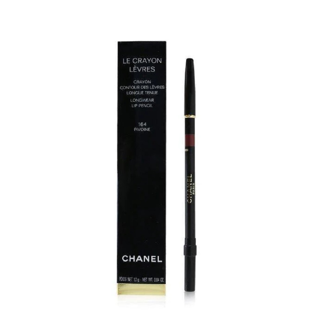 Chanel Le Crayon Lèvres precise lip pencil with sharpener shade 164 -  Pivoine 1,2 g