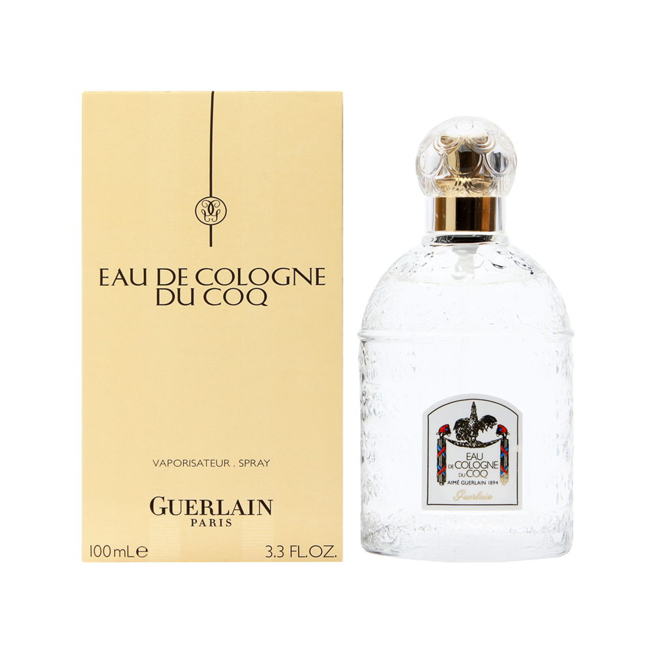 GUERLAIN DU COQ 3.4 EAU DE COLOGNE SPRAY FOR MEN - Nandansons