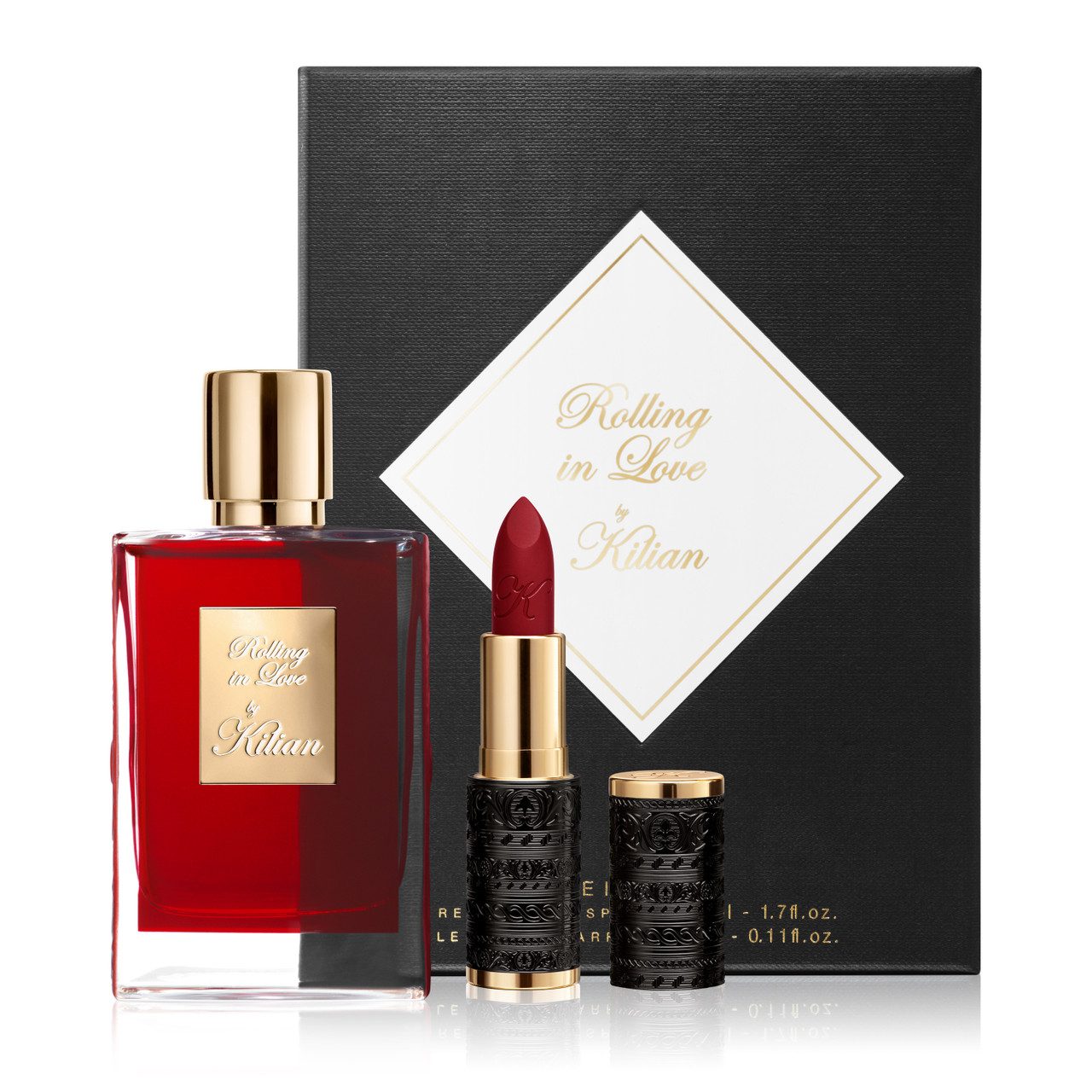 KILIAN ROLLING IN LOVE 2 PCS SET: 1.7 EAU DE PARFUM + 0.12
