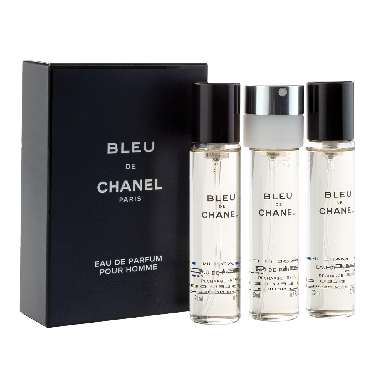 difference between bleu de chanel parfum and eau de parfum