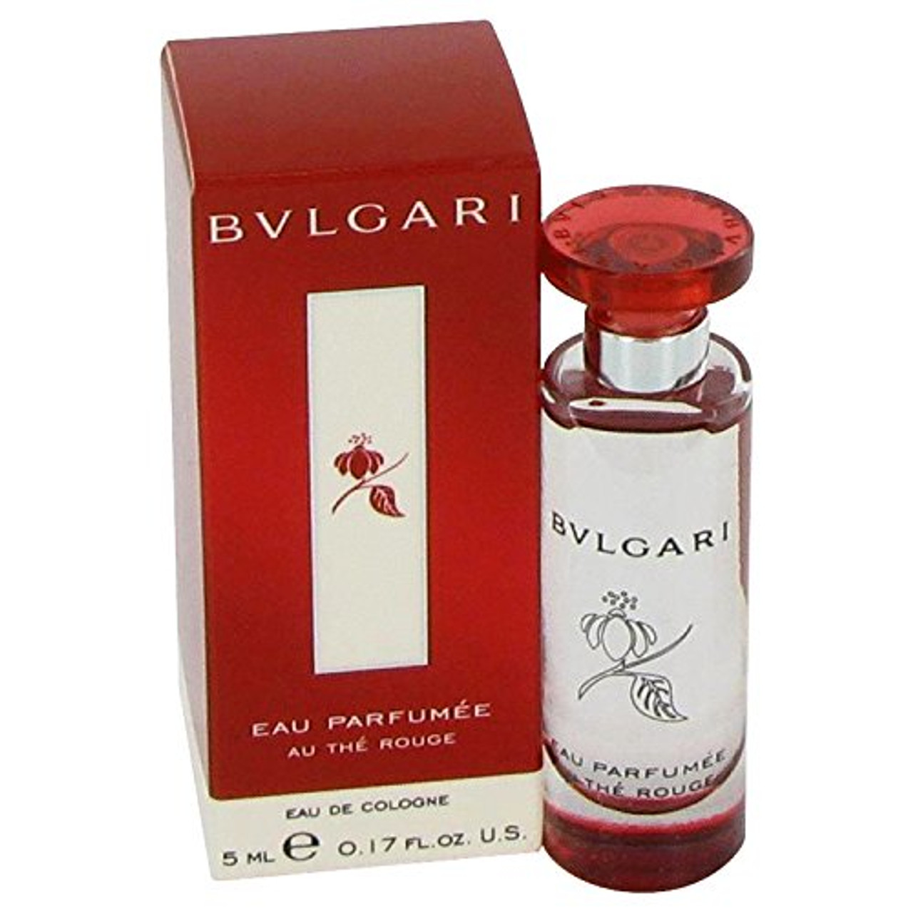 BVLGAI EAU PARFUMEE AU THE ROUGE 0.17 EAU DE COLOGNE MINI