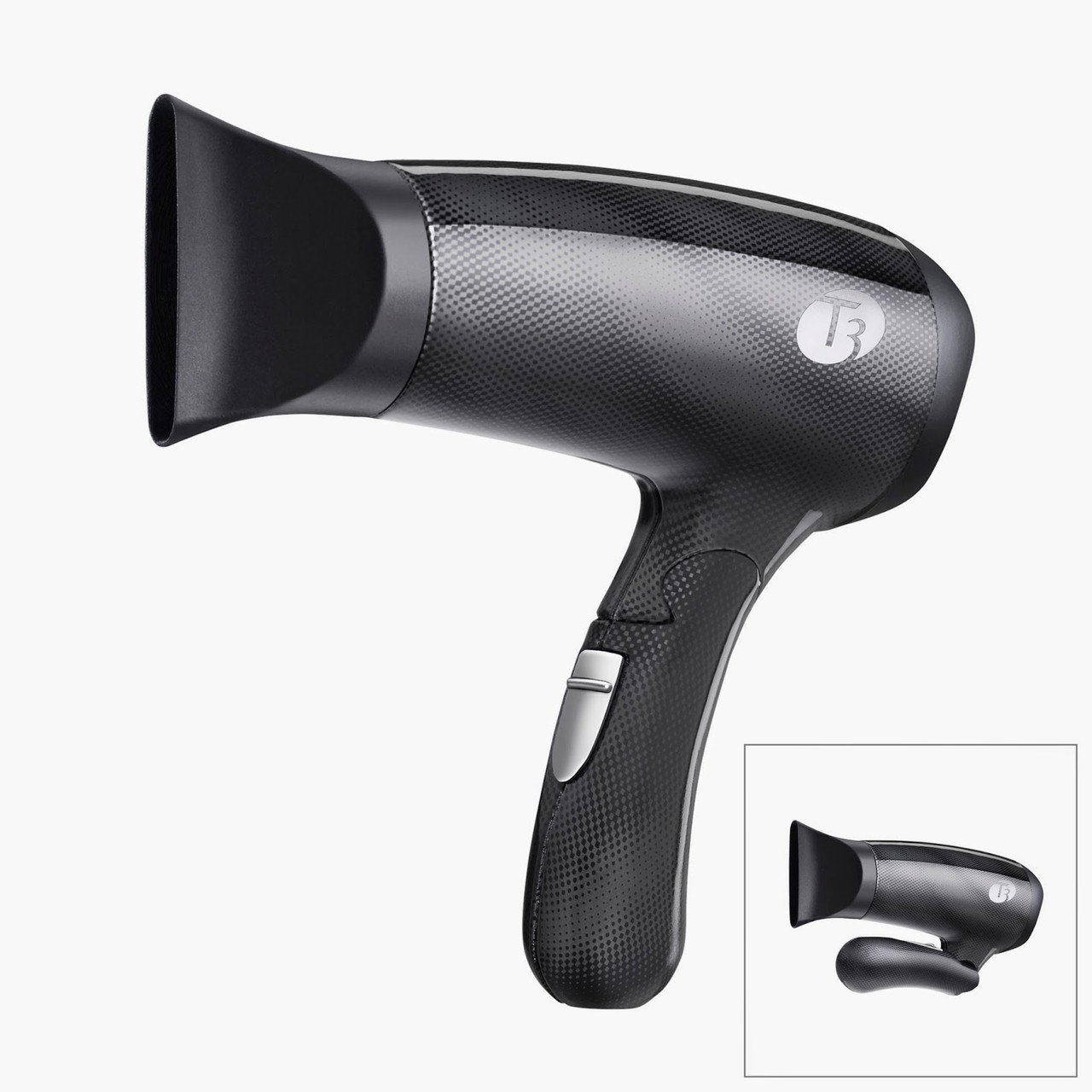 T3 Micro T3 Featherweight Compact Folding Dryer by T3 Micro T3 Afar Lightweight Travel Hair Dryer with Folding Handle  main image 3