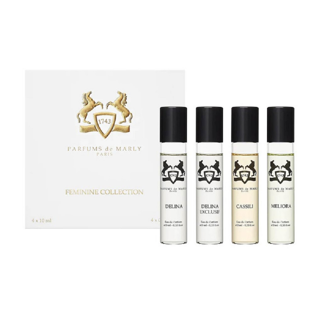 PARFUMS DE MARLY FEMININE DISCOVERY COLLECTION 4 PCS SET