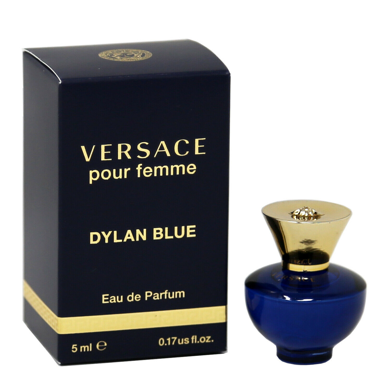 Versace Dylan Blue Eau De Parfum (Miniature) 5ml/0.17oz - Eau De