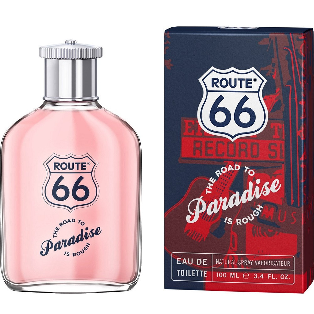 ROUTE 66 ROAD TO PARADISE IS ROUGH 3.4 EAU DE TOILETTE SPRAY FOR