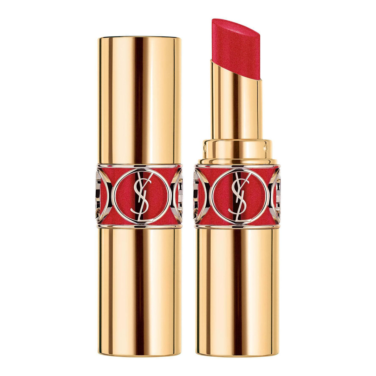 YSL ROUGE VOLUPTE SHINE 0.15 LIPSTICK #105 ROUGE LULU - Nandansons