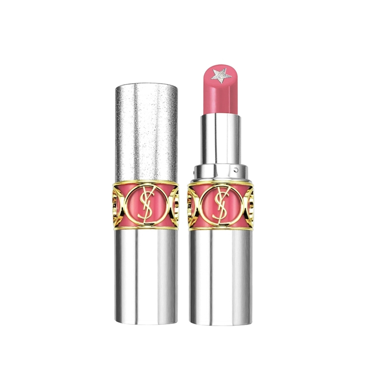 YSL ROUGE VOLUPTE ROCK''N SHINE 0.12 LIPSTICK #10 CASUAL PINK - Nandansons  International Inc.