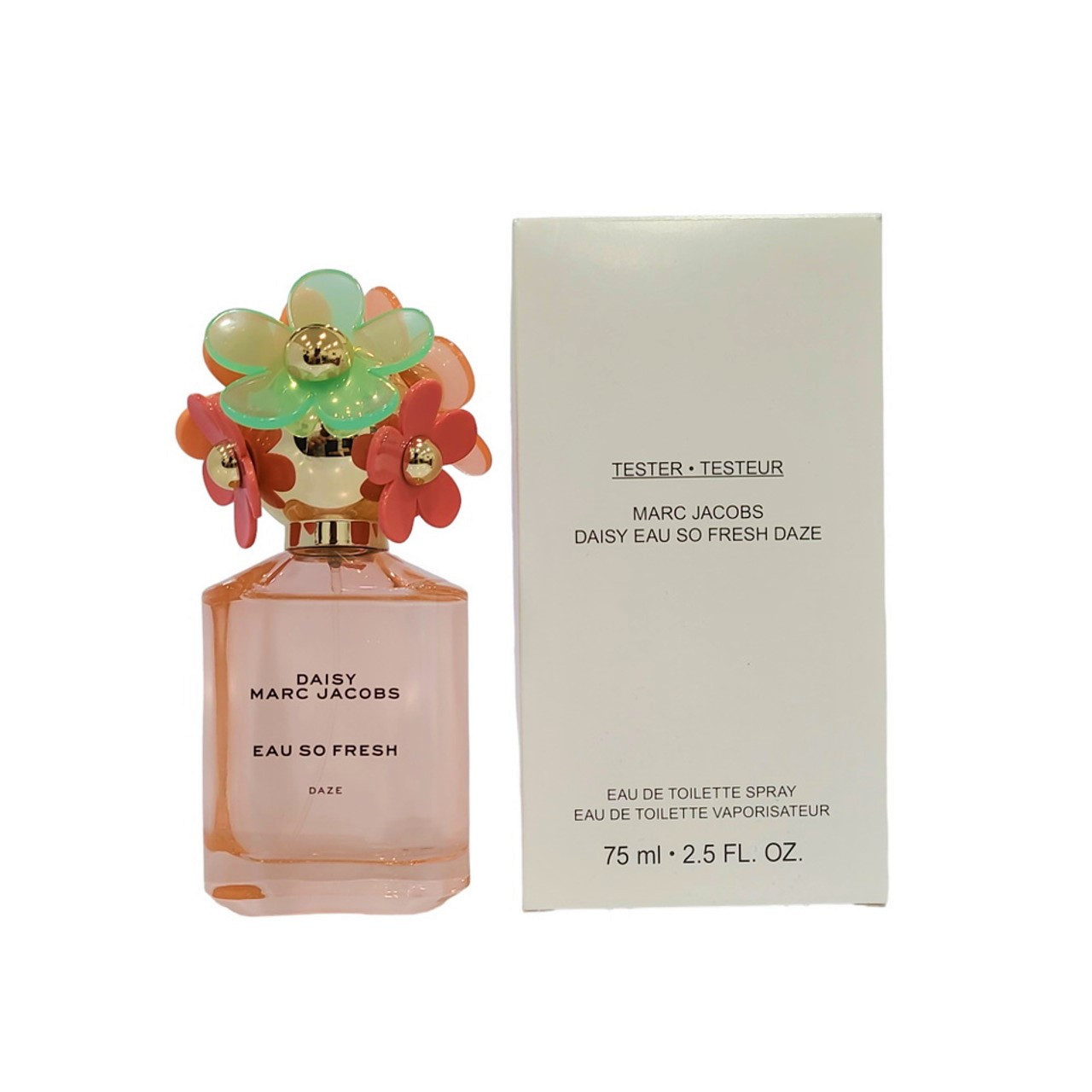 MARC JACOBS DAISY EAU SO FRESH DAZE TESTER 2.5 EAU DE TOILETTE SPRAY FOR  WOMEN