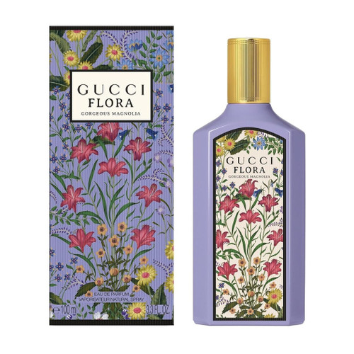 GUCCI FLORA GORGEOUS MAGNOLIA 3.3 EAU DE PARFUM SPRAY FOR WOMEN GUCCI FLORA GORGEOUS MAGNOLIA 3.3 EAU DE PARFUM SPRAY FOR WOMEN