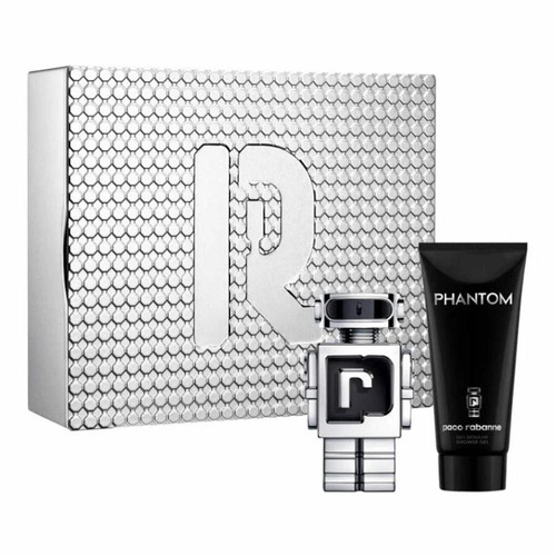 PACO RABANNE PHANTOM 2 PCS SET FOR MEN: 1.7 EAU DE TOILETTE SPRAY + 3.4 SHOWER GEL