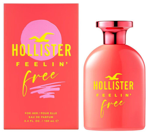 HOLLISTER FEELIN FREE 3.4 EAU DE PARFUM SPRAY FOR WOMEN