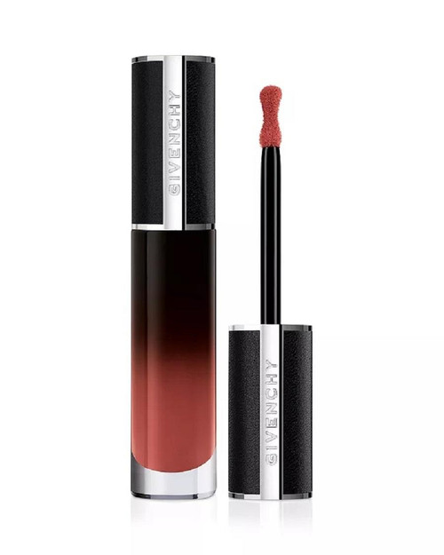GIVENCHY LE ROUGE INTERDIT 0.22 CREAM VELVET LIPSTICK 53 BRUN DELICAT