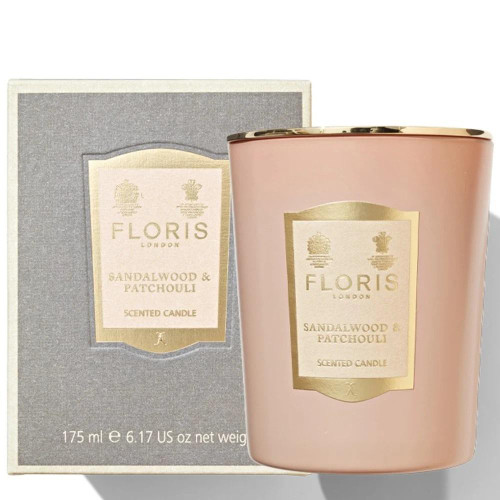 FLORIS SANDALWOOD & PATCHOULI 6.17 SCENTED CANDLE FLORIS SANDALWOOD & PATCHOULI 6.17 SCENTED CANDLE