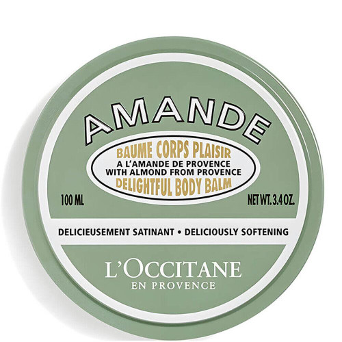L'OCCITANE ALMOND 3.4 DELIGHTFUL BODY BALM.