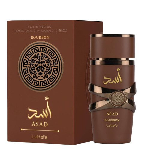 LATTAFA ASAD BOURBON 3.4 EAU DE PARFUM SPRAY