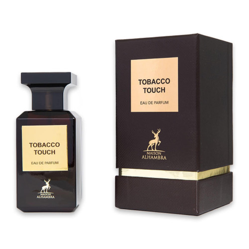 ALHAMBRA TOBACCO TOUCH 2.7 EAU DE PARFUM SPRAY.