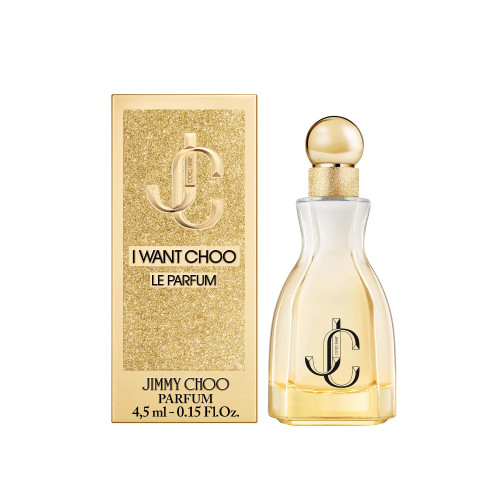 JIMMY CHOO I WANT CHOO LE PARFUM 4.5 ML PARFUM MINI FOR WOMEN
