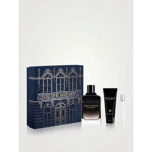 GIVENCHY GENTLEMAN BOISEE 3 PCS SET: 3.3 EAU DE PARFUM SPRAY + 0.42 EAU DE PARFUM SPRAY + 2.5 HAIR AND BODY SHOWER GEL