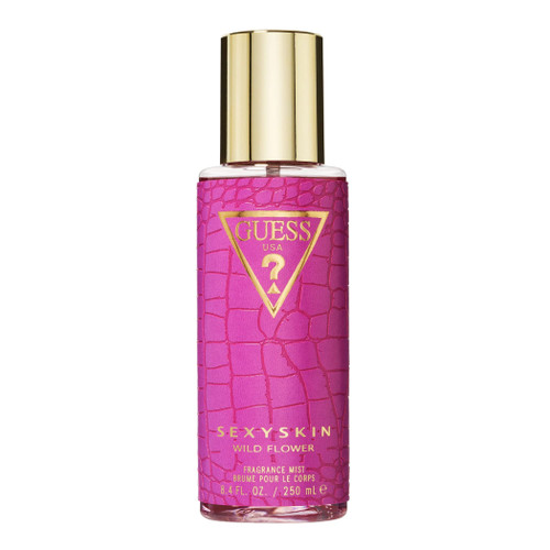 GUESS SEXY SKIN WILD FLOWER PURPLE 8.4 BODY MIST FOR WOMEN