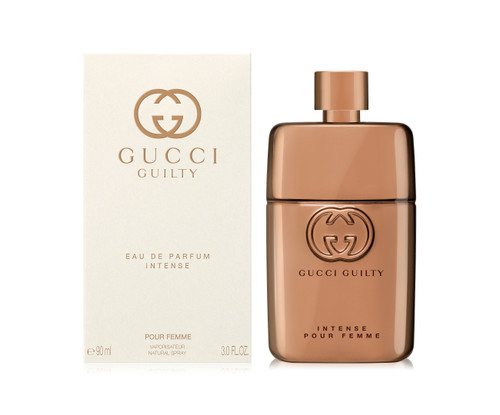 GUCCI GUILTY 3 OZ EAU DE PARFUM SPRAY INTENSE FOR WOMEN GUCCI GUILTY 3 OZ EAU DE PARFUM SPRAY INTENSE FOR WOMEN