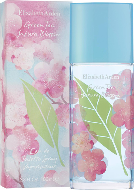 GREEN TEA SAKURA BLOSSOM 3.3 EAU DE TOILETTE SPRAY FOR WOMEN