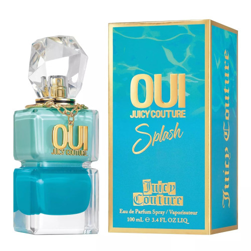 JUICY COUTURE OUI SPLASH 3.4 EAU DE PARFUM SPRAY FOR WOMEN.