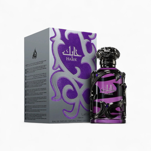 LATTAFA HABIK 3.4 EAU DE PARFUM SPRAY FOR MEN LATTAFA HABIK 3.4 EAU DE PARFUM SPRAY FOR MEN