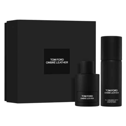 TOM FORD OMBRE LEATHER 2 PCS SET: 3.3 EAU DE PARFUM SPRAY + 5 OZ BODY SPRAY