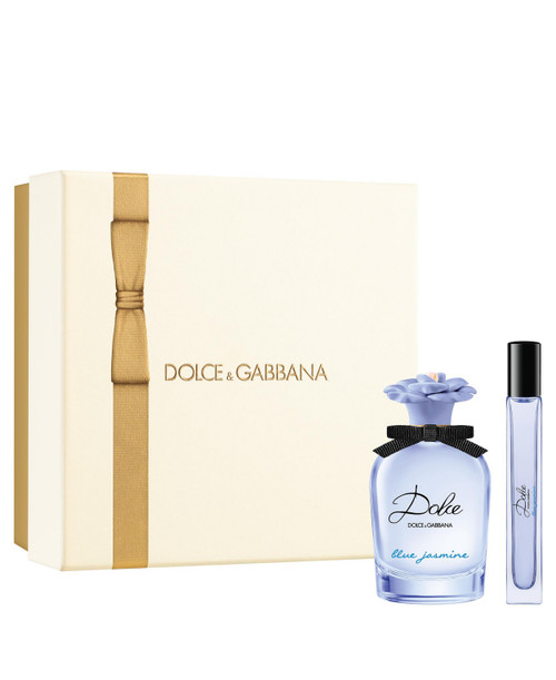 DOLCE & GABBANA DOLCE BLUE JASMINE 2 PCS SET FOR WOMEN: 2.5 EAU DE PARFUM SPRAY + 0.33 EAU DE PARFUM SPRAY