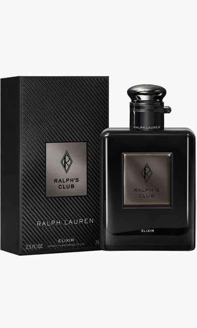 RALPH LAUREN RALPH'S CLUB ELIXIR 2.5 PARFUM SPRAY FOR MEN REFILLABLE