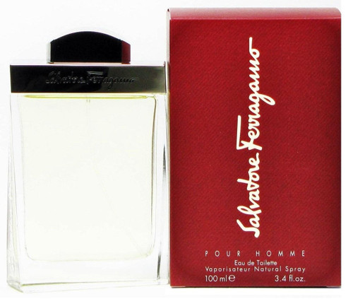 SALVATORE FERRAGAMO 3.4 EAU DE TOILETTE SPRAY FOR MEN..
