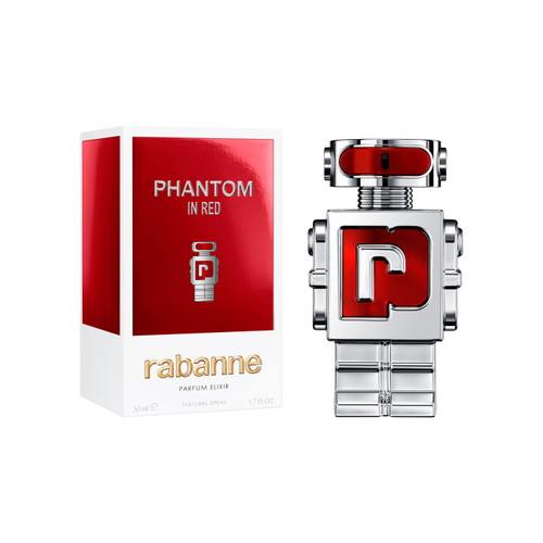 PACO RABANNE PHANTOM IN RED 1.7 PARFUM ELIXIR SPRAY FOR MEN